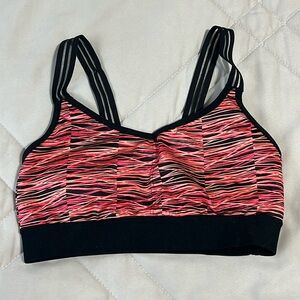 Champion Pink & Black Sports Bra